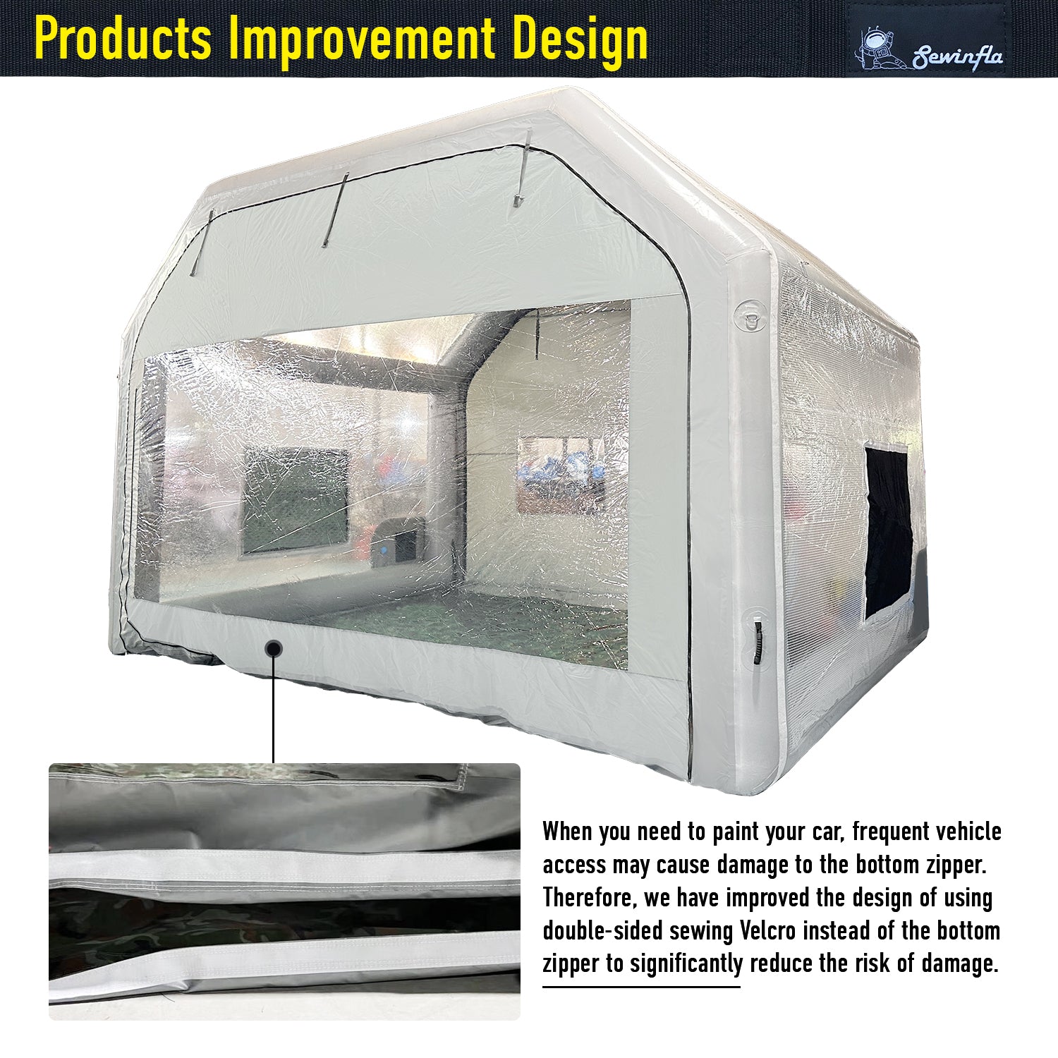 Airtight Paint Booth