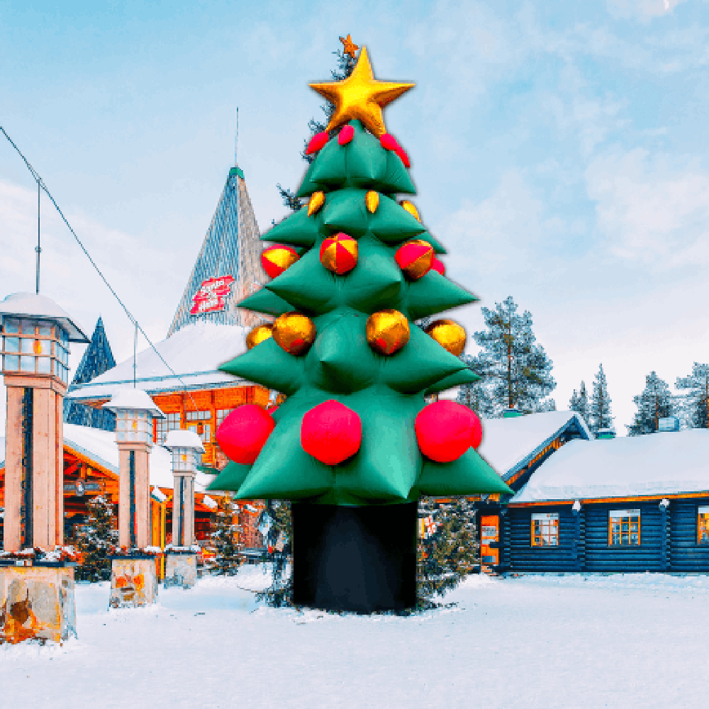 Inflatable Christmas Trees