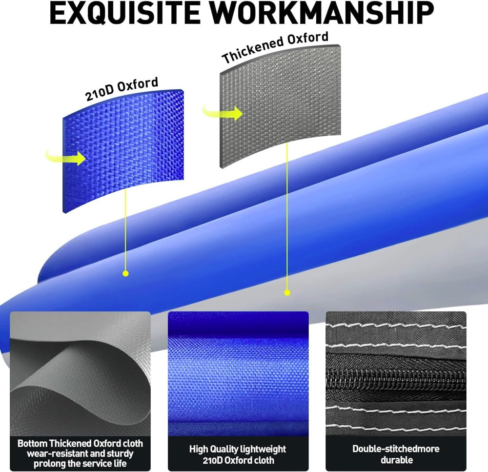 Warsun 20FT Inflatable Gaga Ball Pit-Blue Portable Gaga ball Court