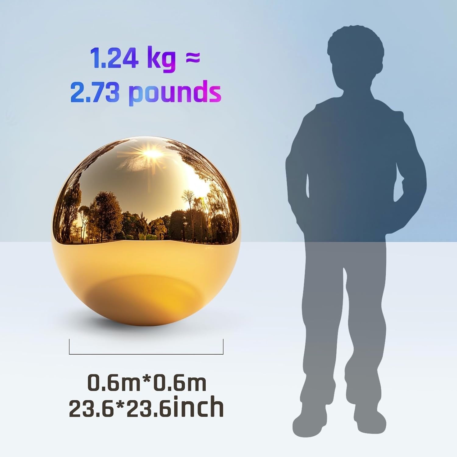 Inflatable Mirror Ball Value 2-Pack (19.7"+31.5") - Choose Your Color