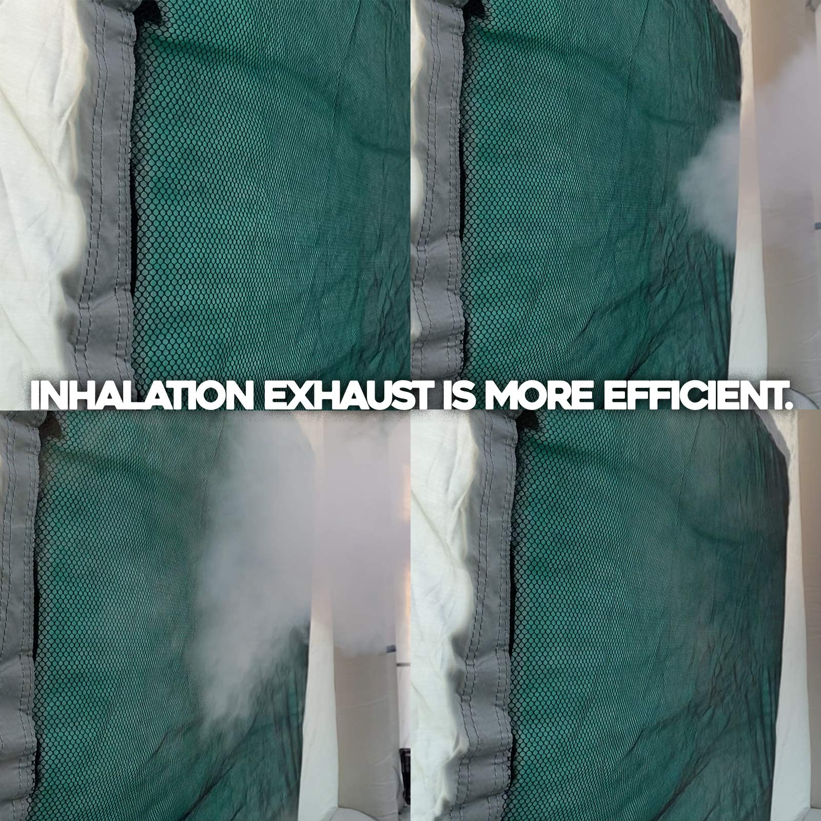 Sewinfla Inflatable Paint Booth Air Draft Device for Indoor (Elephant Trunk,NOT Suitable for Any Other Brand Paint Booth.)