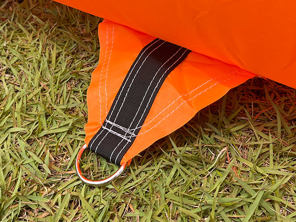 D-ring anchor system for secure ground stability