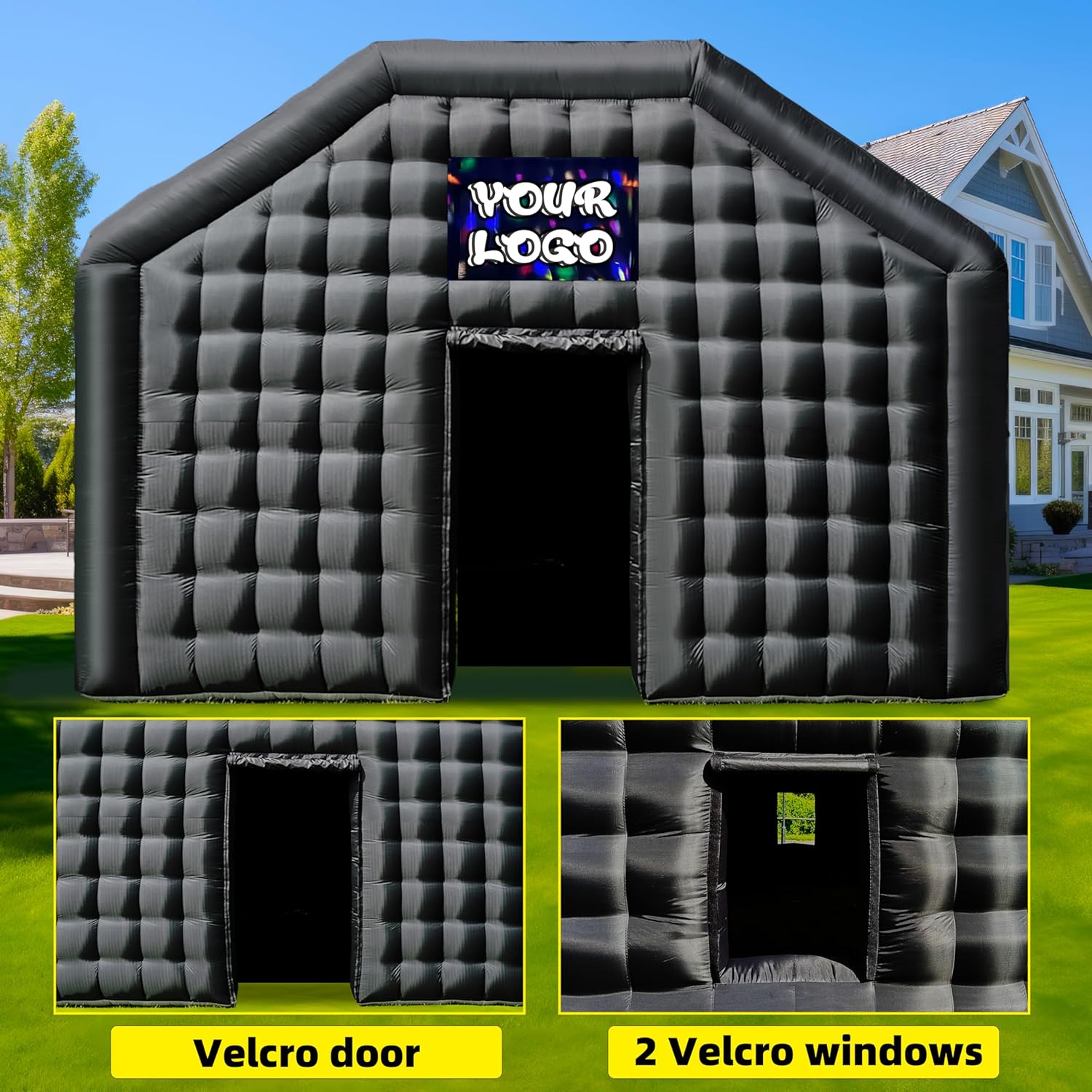 20x16.5x12Ft Inflatable Nightclub Portable Disco Party Tent & Large Event Venue