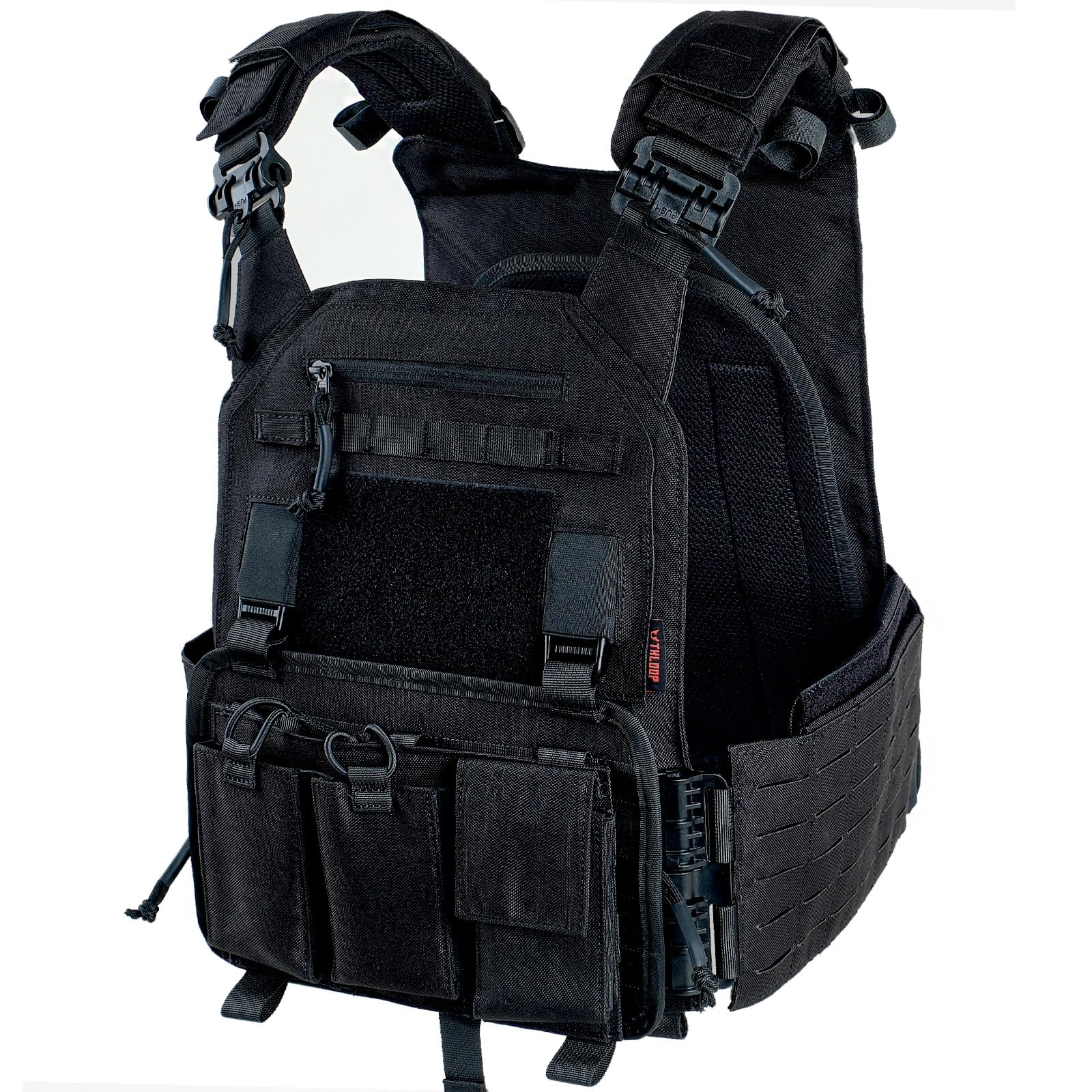 Tactical Vest with Quick Release Breathable Airsoft Vest