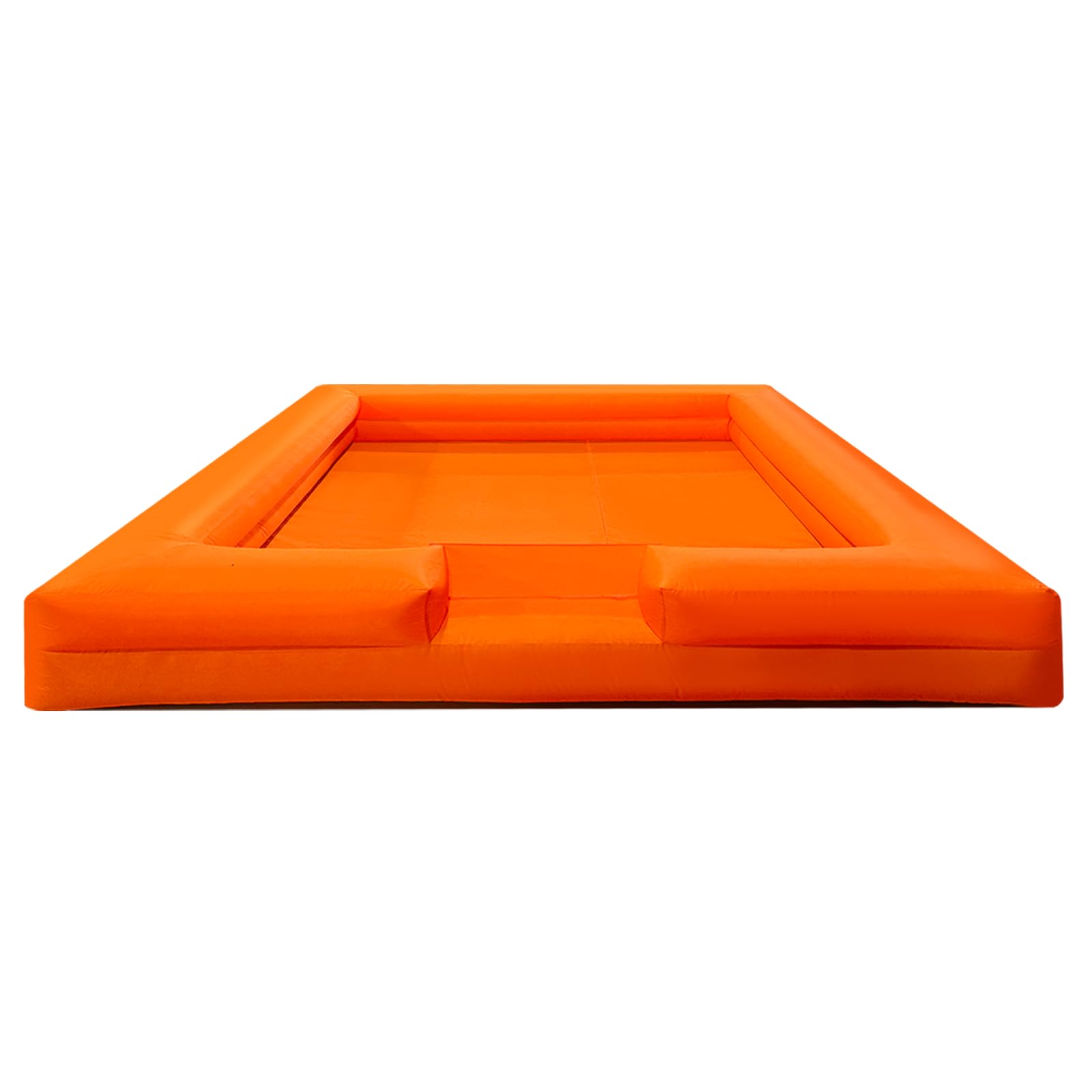WARSUN 15'x15' Inflatable Foam Pit for Parties - Blue/Orange