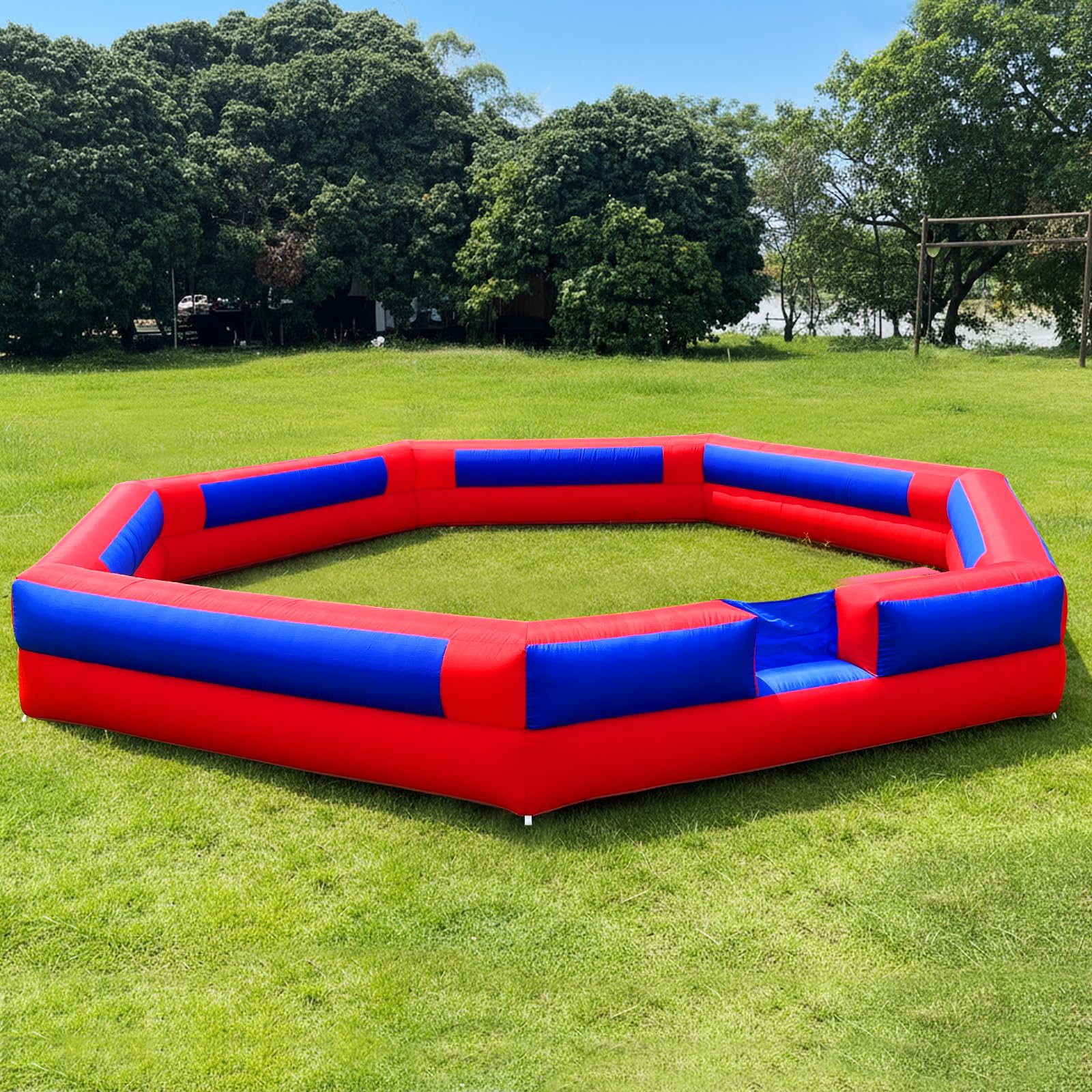 Inflatable Gaga ball Court 20Ft Portable Gaga Ball Pit for Indoor Outdoor Sport Games