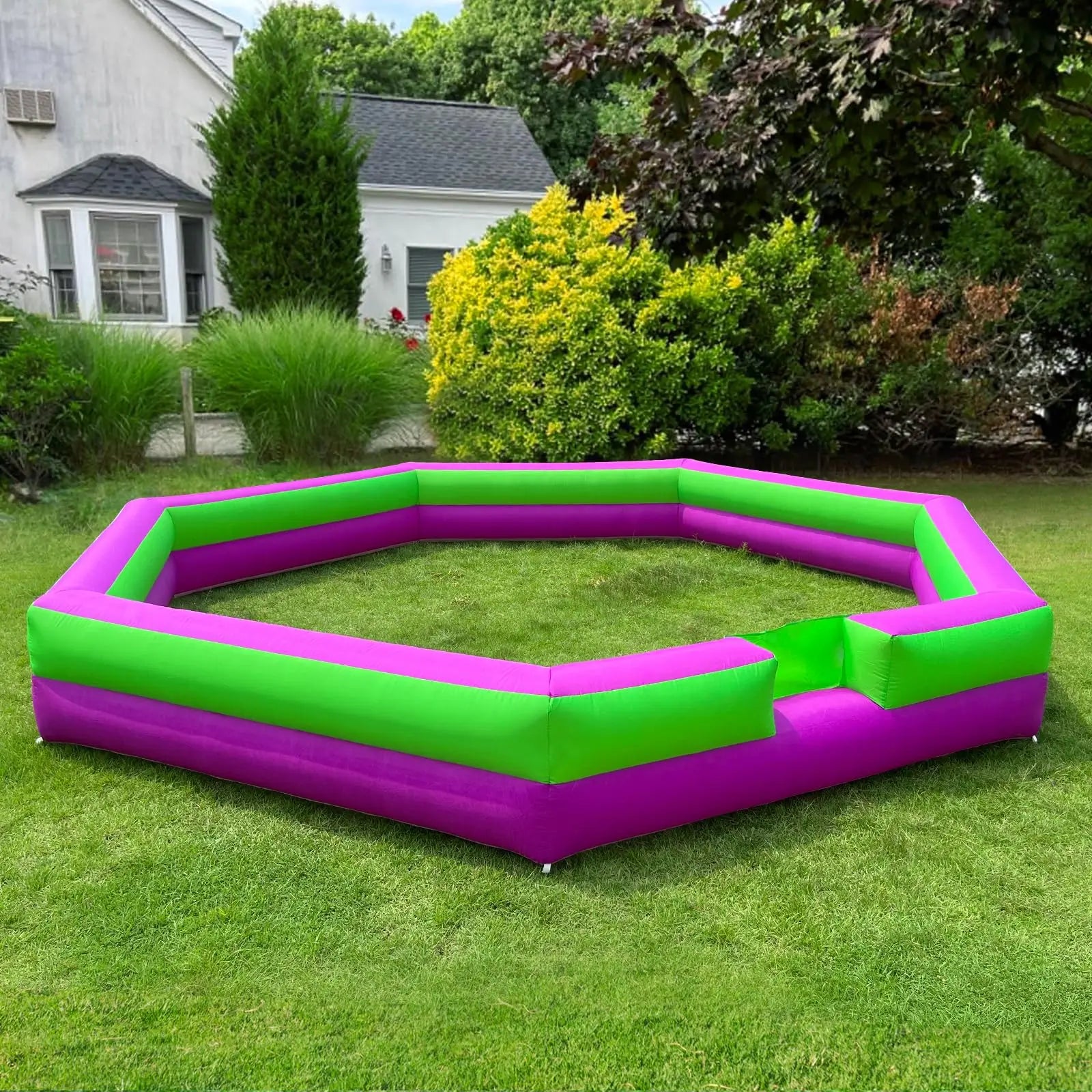Inflatable Gaga ball Court 20Ft Portable Gaga Ball Pit for Indoor Outdoor Sport Games
