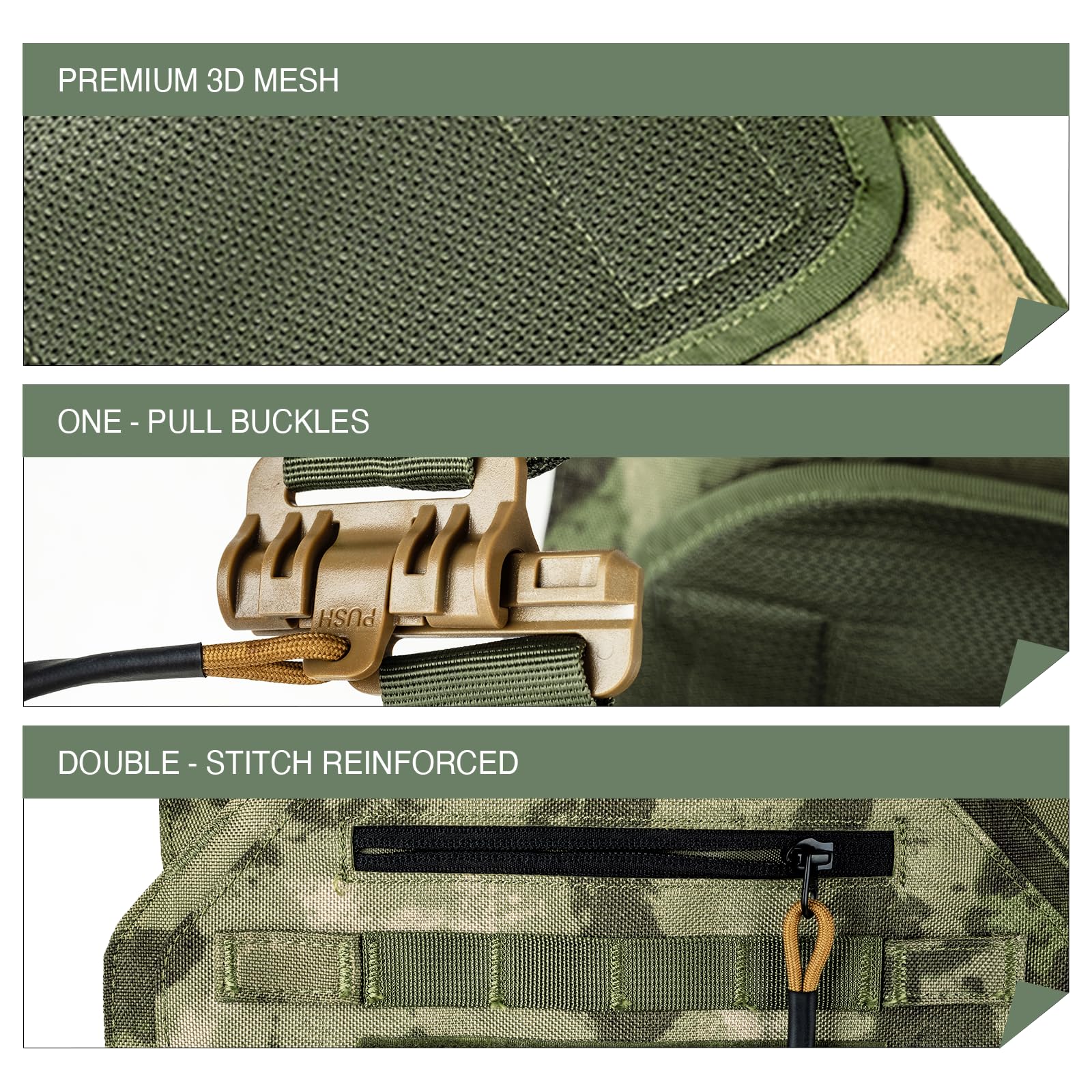 Tactical Vest with Quick Release Breathable Airsoft Vest