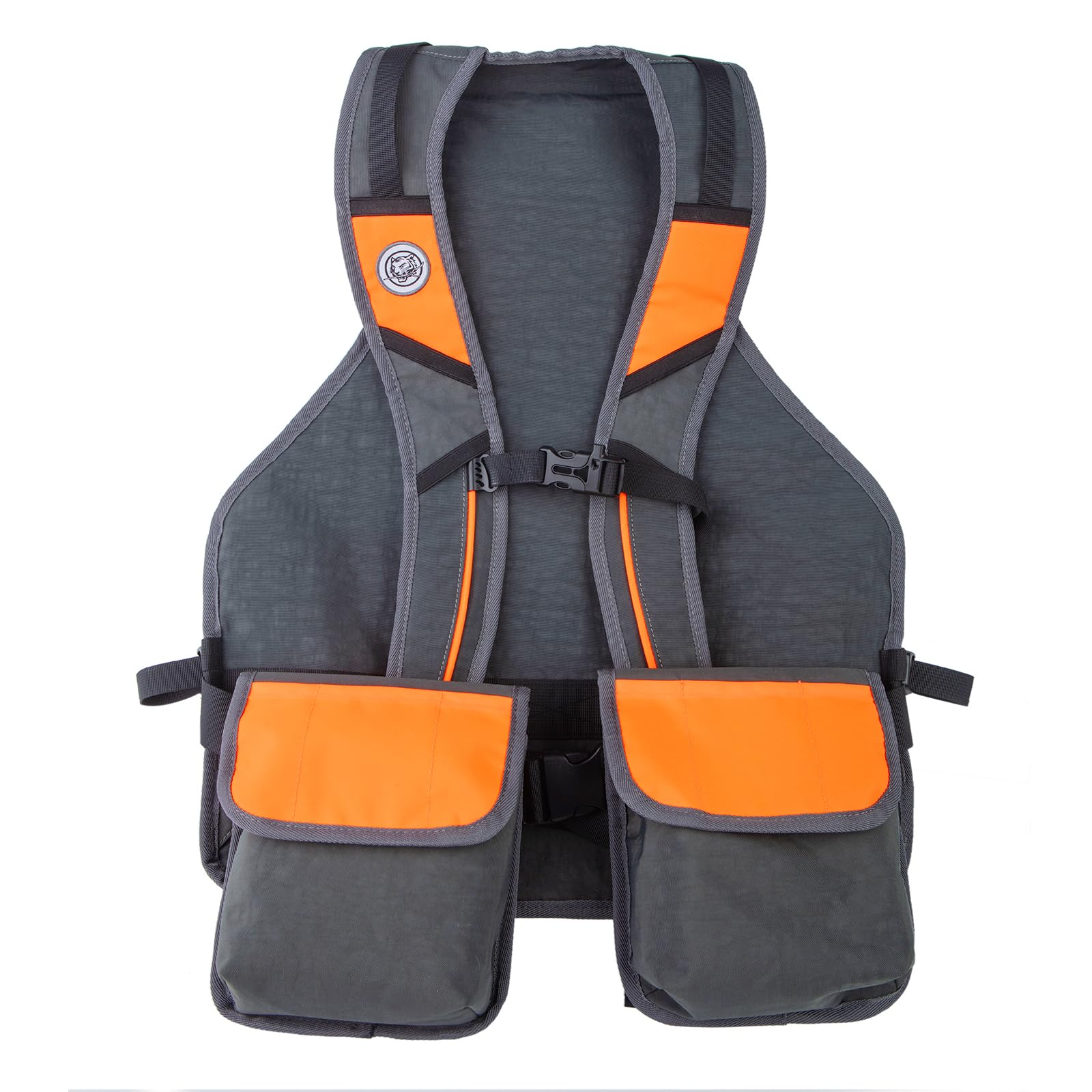 Upland Hunting Vest Adjustable Lightweight Pheasant Hunting Strap Vest Grey