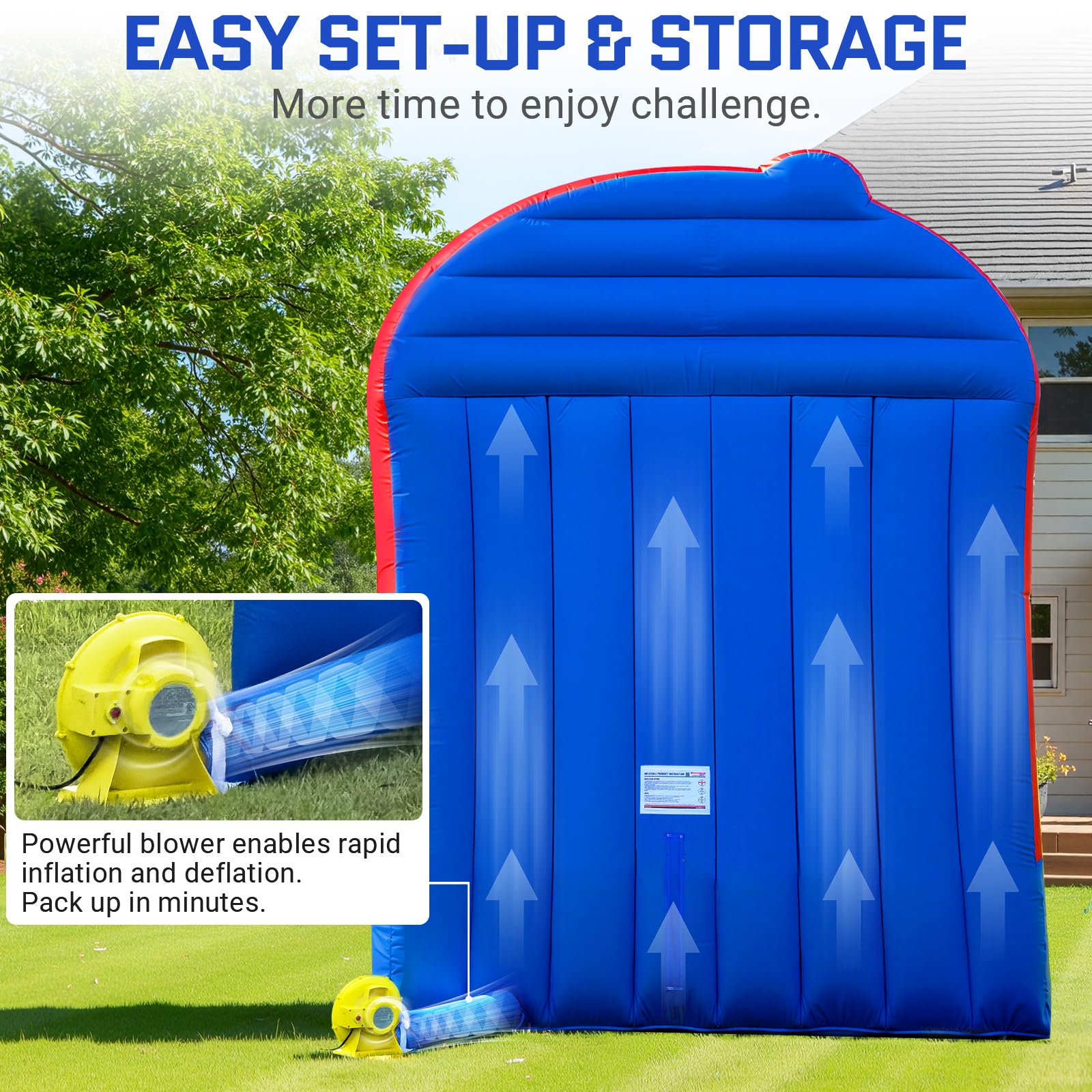 Inflatable 3-Lane Basketball Hoop Game 10x10Ft with 3 Balls for Sports Events