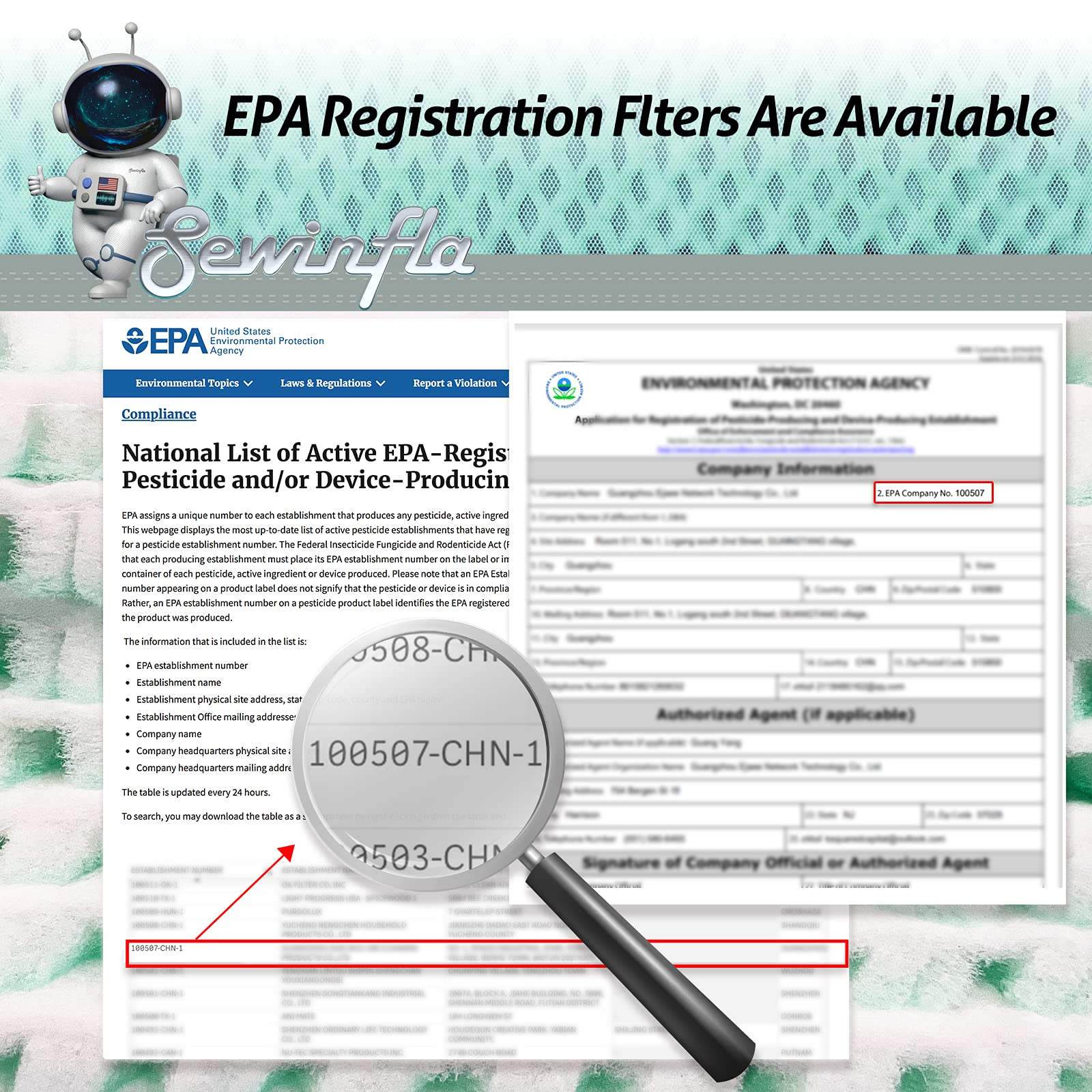 Sewinfla Replacement Filters (2 EPA Registration Filters + 2 Activated Carbon Filters) -This Filter Only Applies to Sewinfla Inflatable Paint Booth,Not For Other Brand
