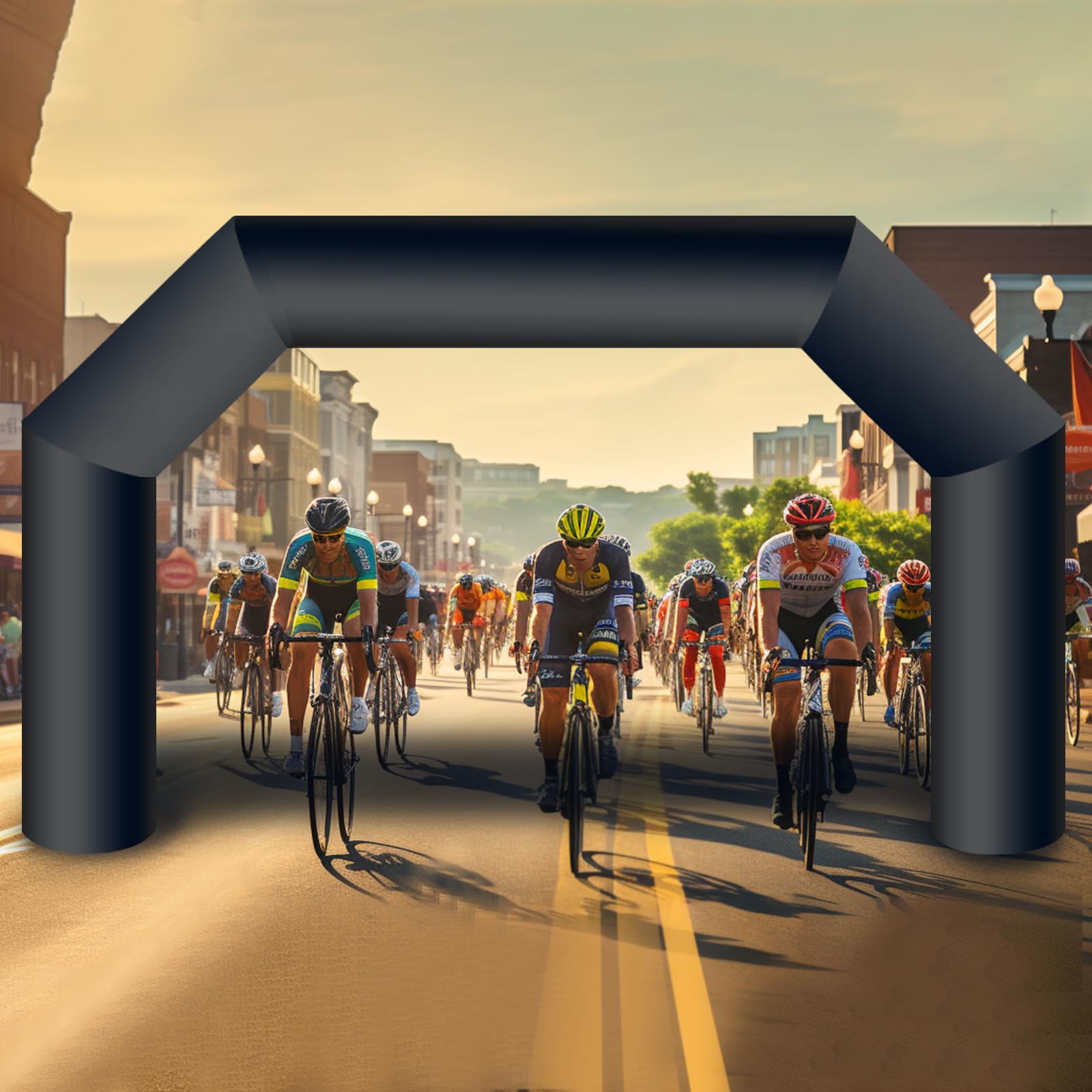 20Ft Inflatable Event Arch - Portable Outdoor Entrance with High-Power Blower