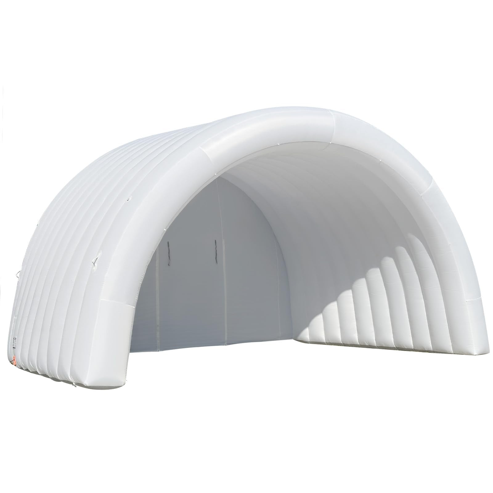 Inflatable Event Stage Tent 20×15×13FT with Built-in Blower Outdoor Exhibition Inflatable Stage Cover White Party Tent