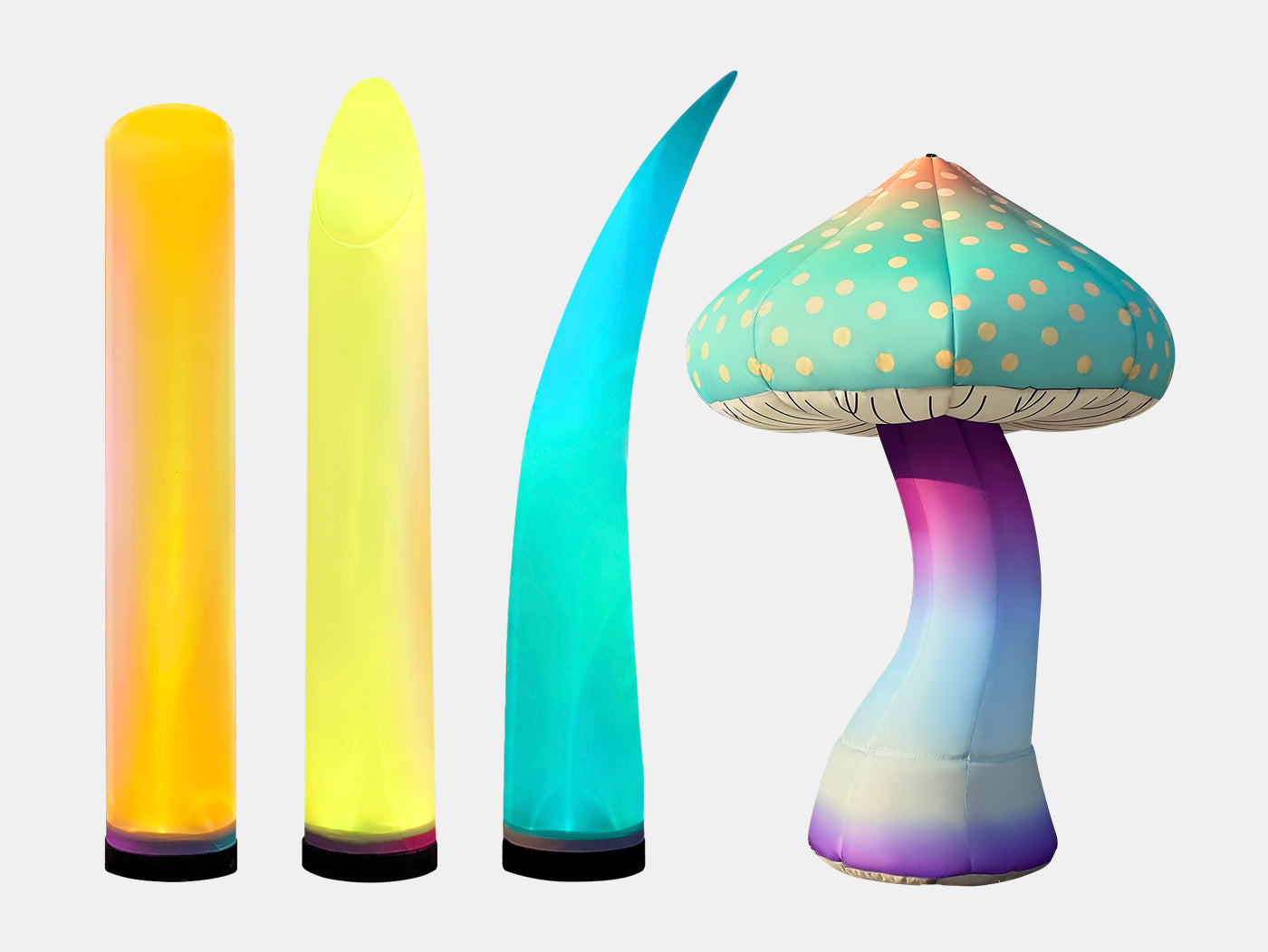 Inflatable LED Column