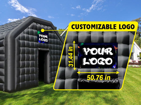 Custom LOGO Banner for Inflatable Night Club