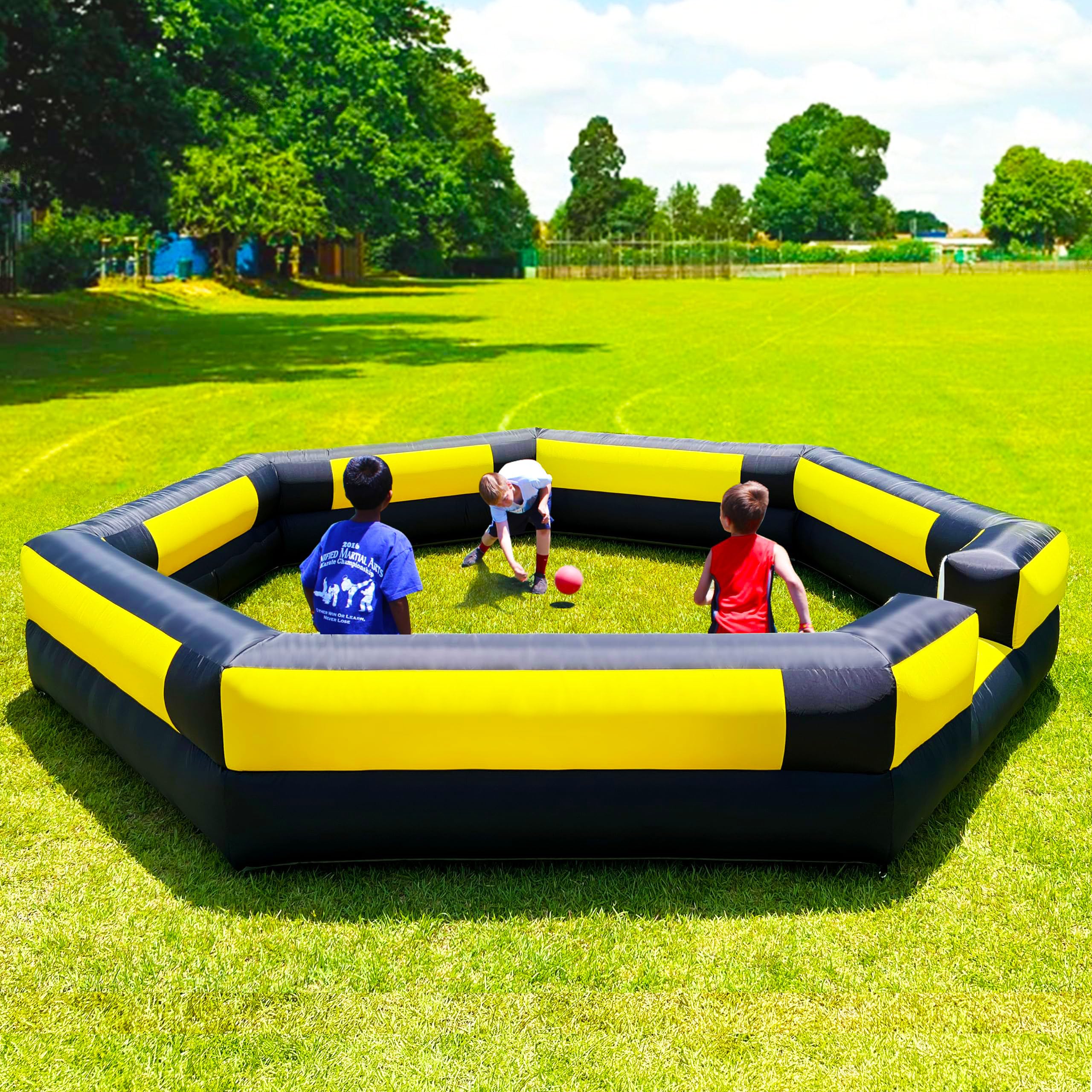 Inflatable Gaga Ball Pit 15Ft for Indoor Outdoor Sports Activities