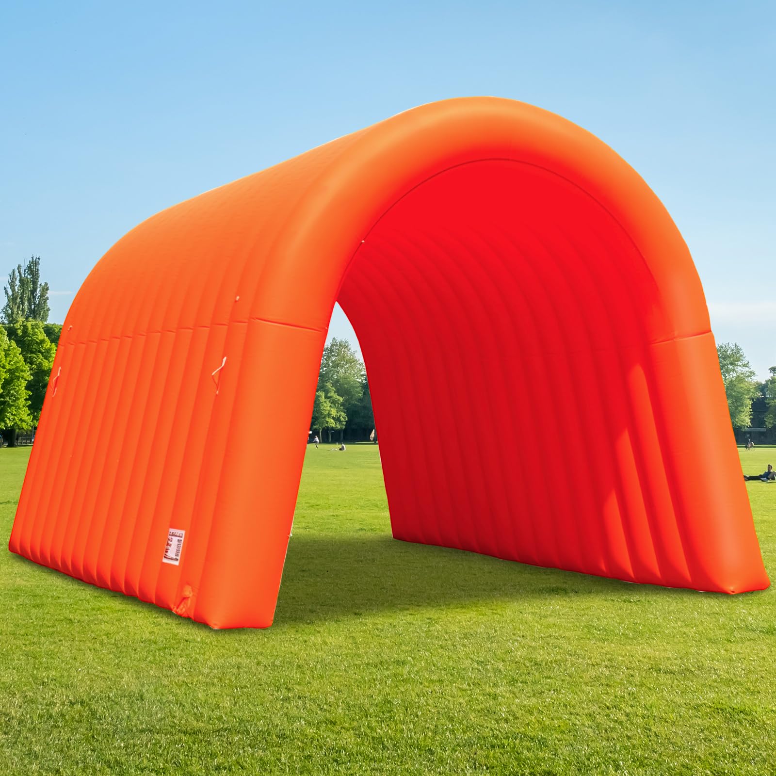 Inflatable Sports Tunnel Entrance 16x10x10FT with Blower Football Tunnel Tent Entryway