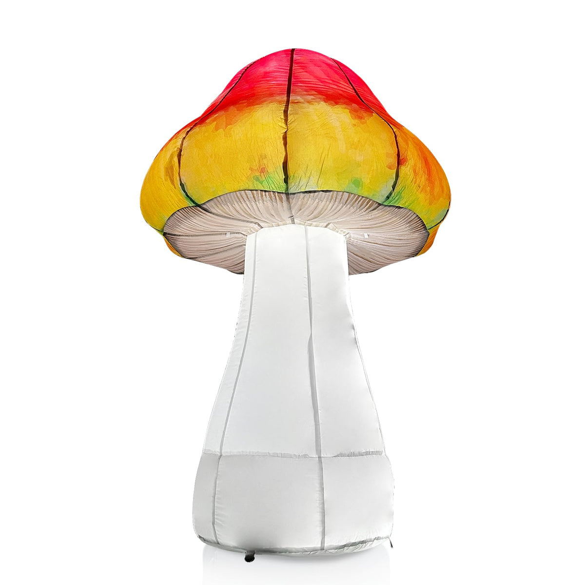 6 FT LED Inflatable Mushroom with Built‑in Fan, Light Strip & Remote Control