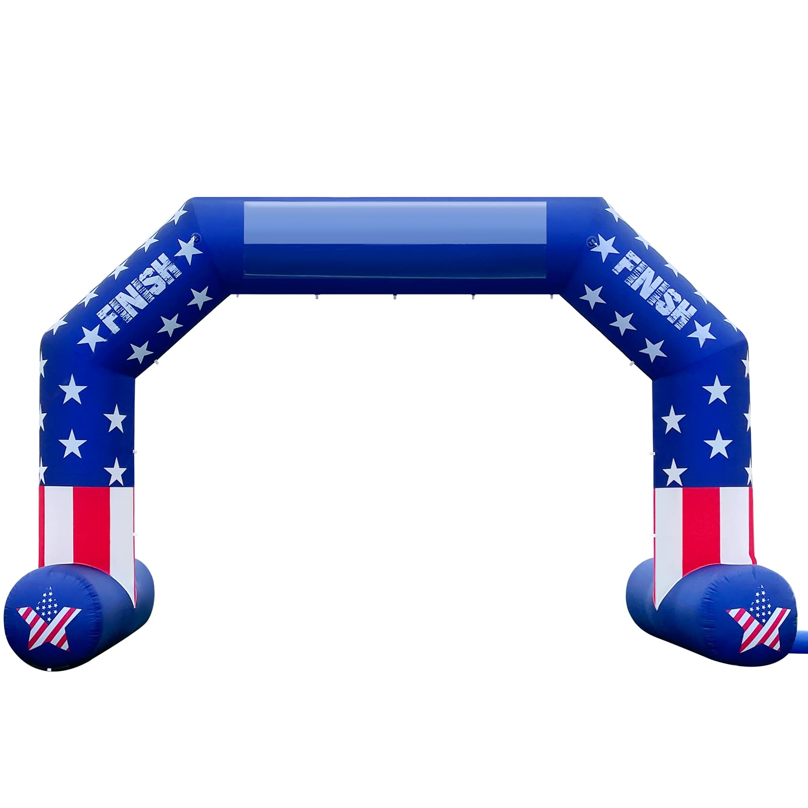 Sewinfla 20FT Inflatable Arch 4th of July Inflatables Outdoor Decoration Inflatable Archway for Parties Lawn Garden to Celebrate Independence Day