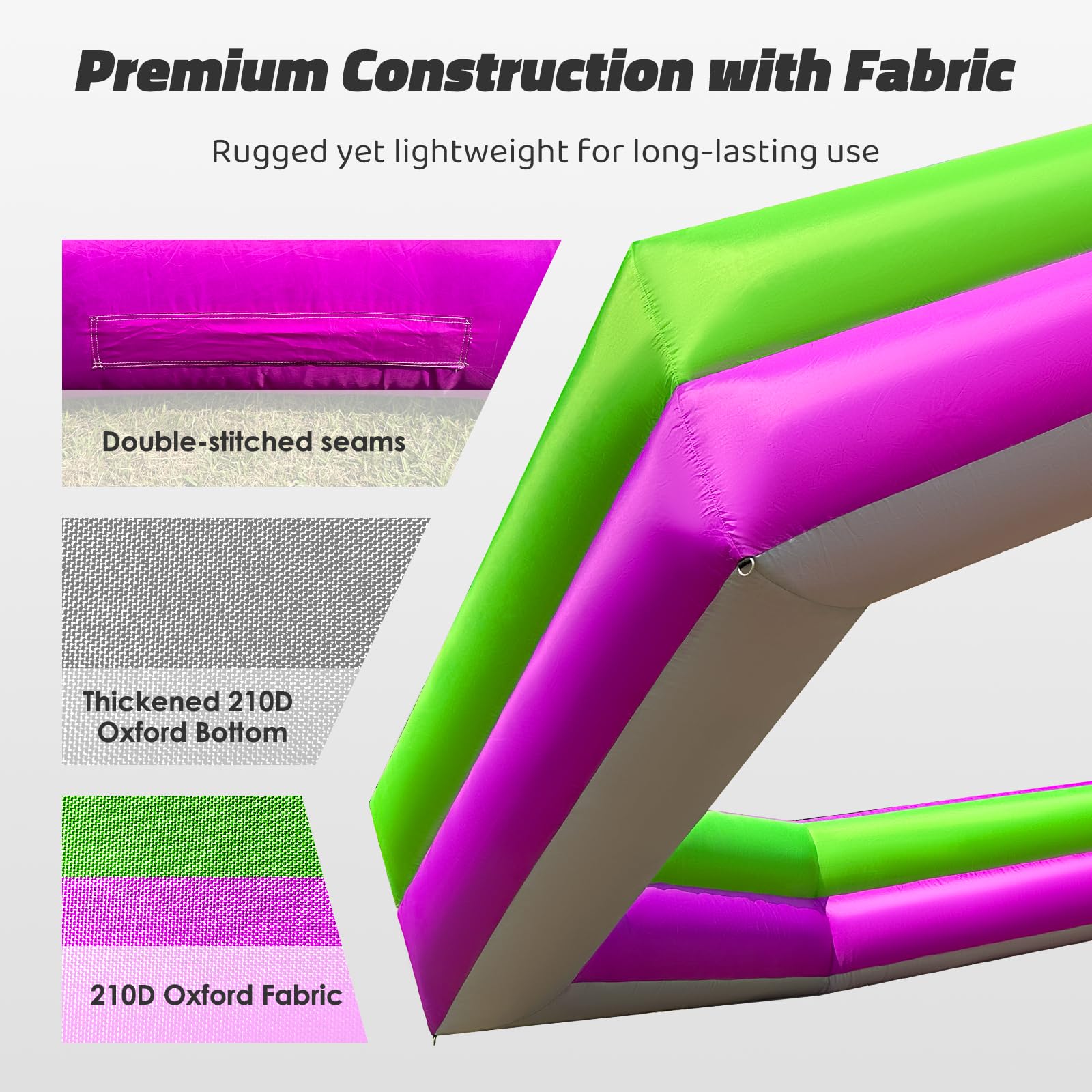 Inflatable Gaga ball Court 20Ft Portable Gaga Ball Pit for Indoor Outdoor Sport Games