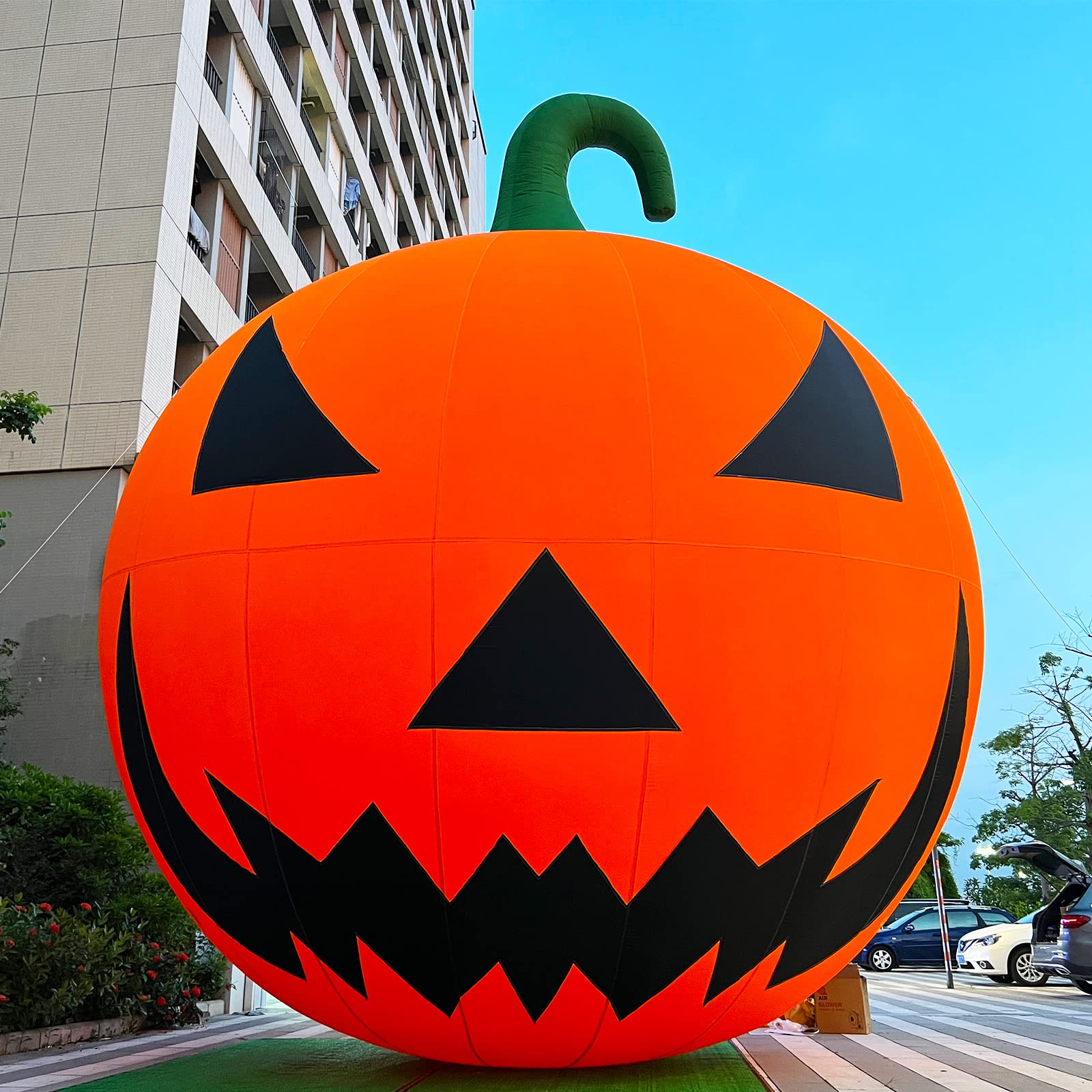 image 3: Product Image-halloween inflatables-20ft halloween Inflatable pumpkin outdoor decoration