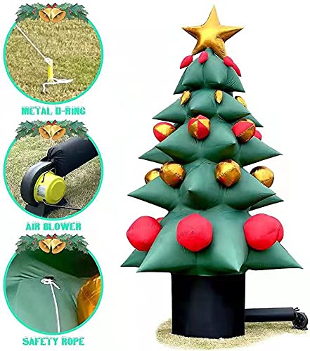 13ft Inflatable Christmas Tree with LED Lights: Dazzling Holiday Decor