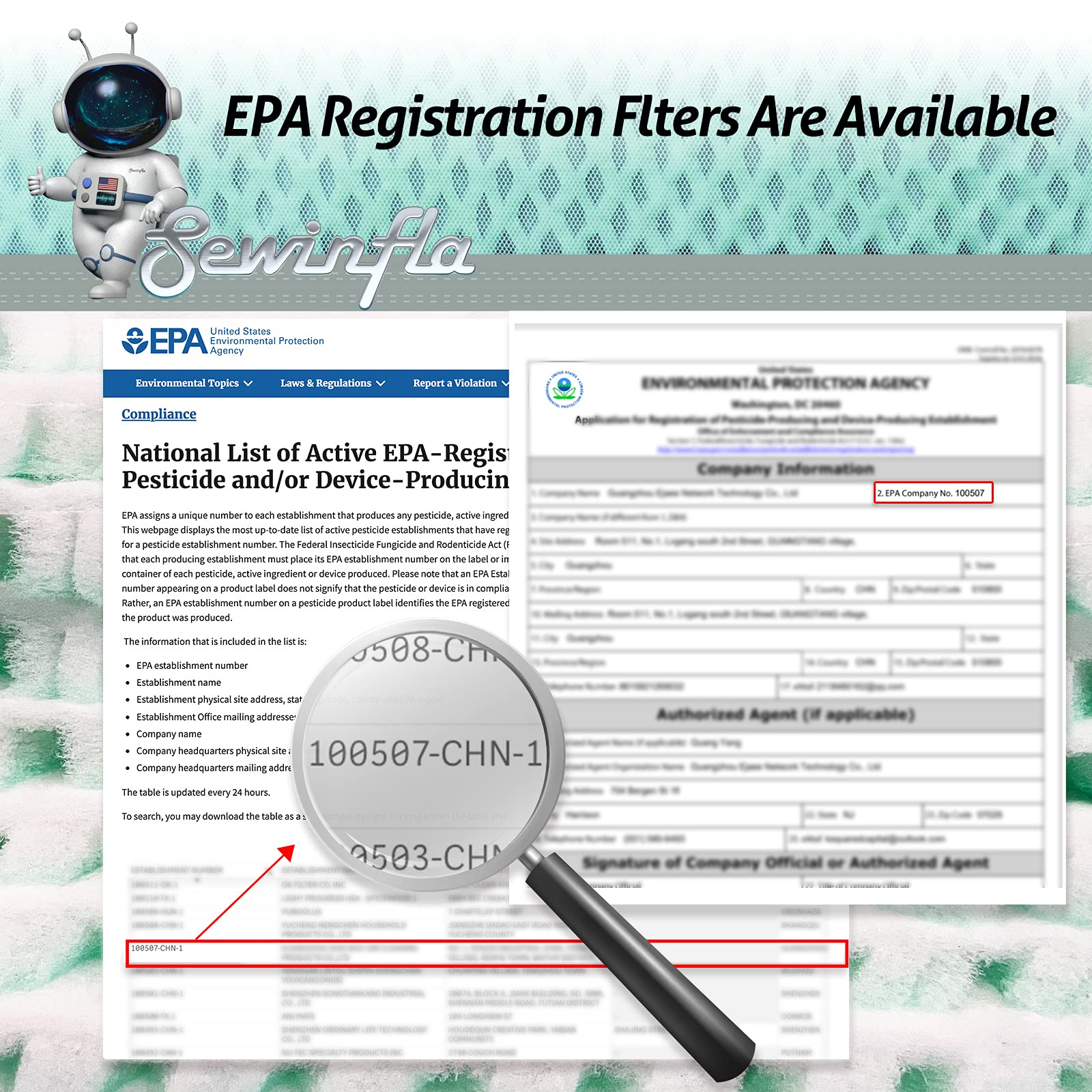 Sewinfla Super Large Double-layers Replacement Filters Are appropriate For Sewinfla Airtight Paint Booth Come With EPA-Registered Filters 2pcs and Activated Carbon Filters 2pcs