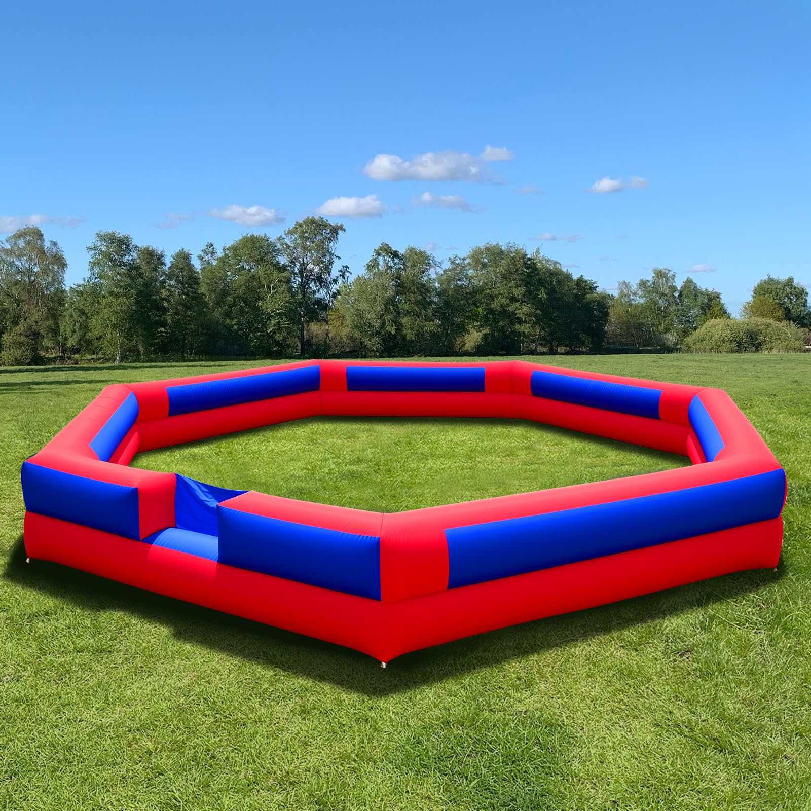 Inflatable Gaga ball Court 20Ft Portable Gaga Ball Pit for Indoor Outdoor Sport Games