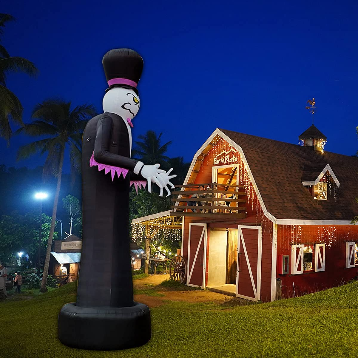 image 8: Product Image-halloween inflatables-20ft tall Inflatables Ghost outdoor decoration